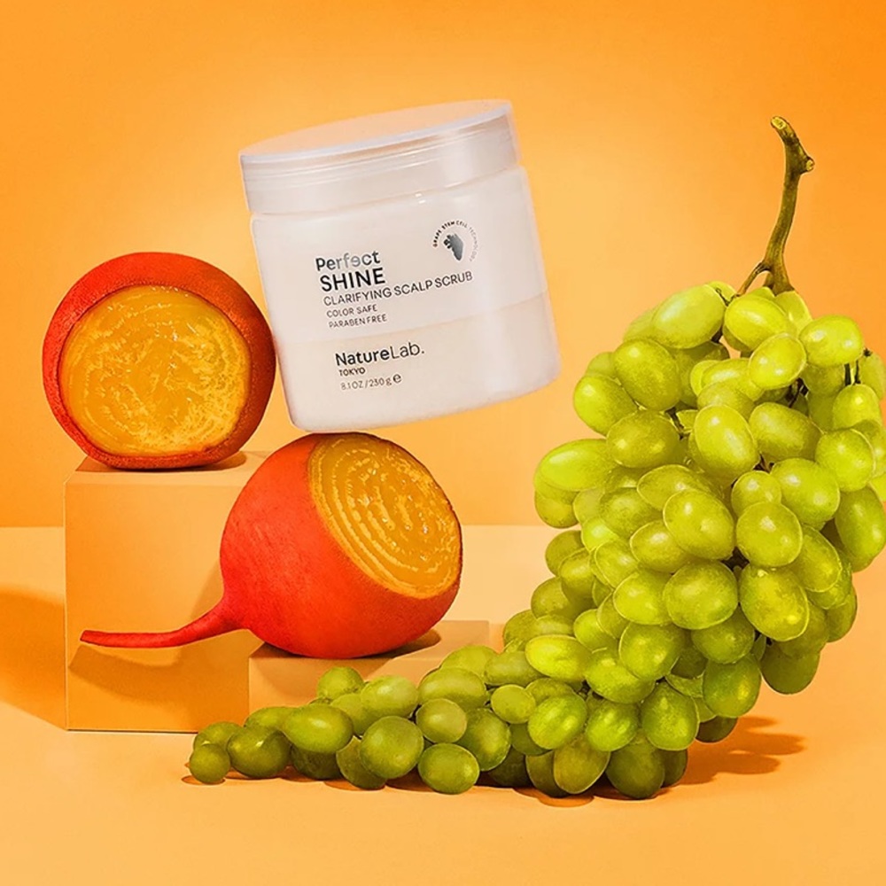 NATURELAB TOKYO Perfect Shine Clarifying Scalp Scrub Travel Size 1.5oz